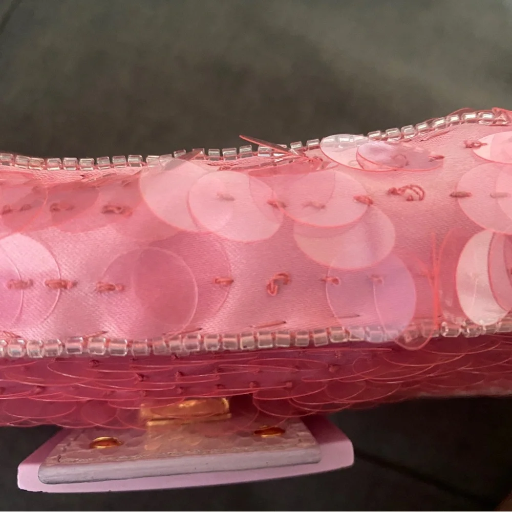 Fendi 1997 Baguette Pink Sequin Rare 2021 - Picture 13 of 16